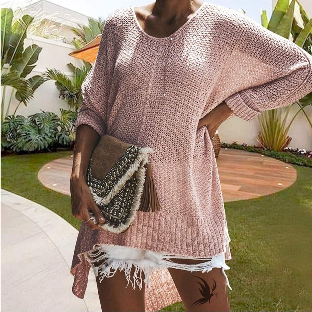 Oversized Knit Sweater - Picture 2 of 7